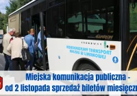 Miejska komunikacja publiczna – 2 listopada ruszy sprzedaż biletów miesięcznych - zdjęcie główne