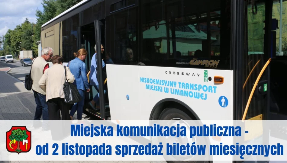 Miejska komunikacja publiczna – 2 listopada ruszy sprzedaż biletów miesięcznych - zdjęcie 1