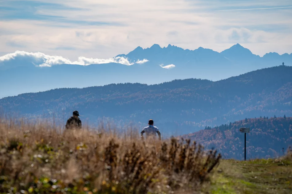 Zdjęcia: Przepiękna złota polska jesień w Małopolsce - na Mogielicy - zdjęcie 14