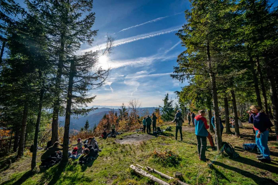 Zdjęcia: Przepiękna złota polska jesień w Małopolsce - na Mogielicy - zdjęcie 8