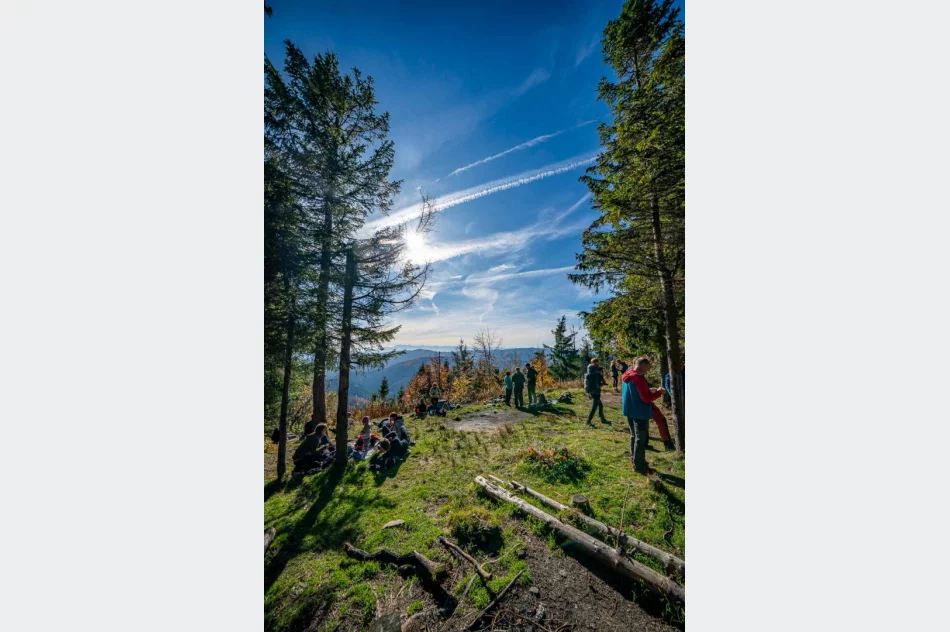 Zdjęcia: Przepiękna złota polska jesień w Małopolsce - na Mogielicy - zdjęcie 7