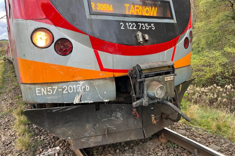 Dziś już dwa zderzenia z pociągami - zdjęcie 5