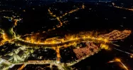 Limanowa z perspektywy nieba: znicze i zaduma Dnia Wszystkich Świętych - zdjęcie 3