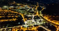 Limanowa z perspektywy nieba: znicze i zaduma Dnia Wszystkich Świętych - zdjęcie 4