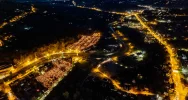Limanowa z perspektywy nieba: znicze i zaduma Dnia Wszystkich Świętych - zdjęcie 5