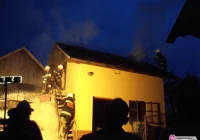 Pożar w nocy. Przyczyna nieustalona - zdjęcie główne