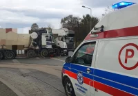 Betoniarka zderzyła się z ciężarówką - zdjęcie główne