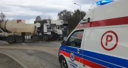 Betoniarka zderzyła się z ciężarówką - zdjęcie 5