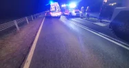 Groźnie wyglądające dachowanie w rowie - zdjęcie 2