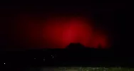 Niesamowite zjawisko nad Polską: Zorza polarna widziana aż z Limanowej! - zdjęcie 5