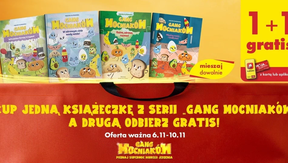 Gang Mocniaków - promocja w Biedronce - zdjęcie 1