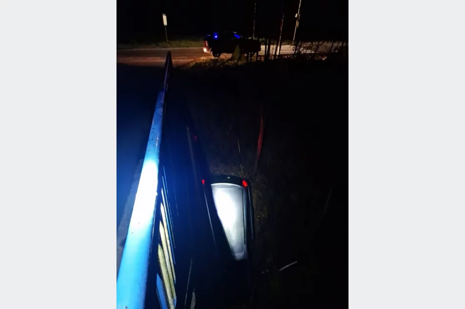 Pościg zakończony w korycie rzeki - zdjęcie 2