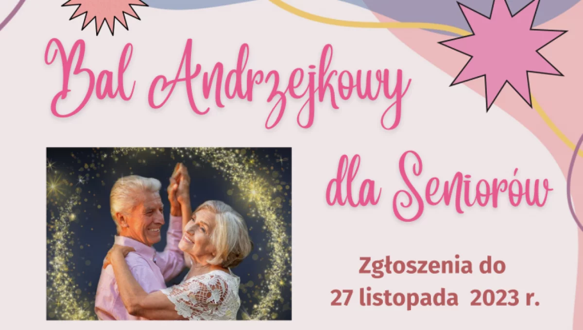 Dzienny Dom „Senior+” zaprasza Seniorów na Bal Andrzejkowy