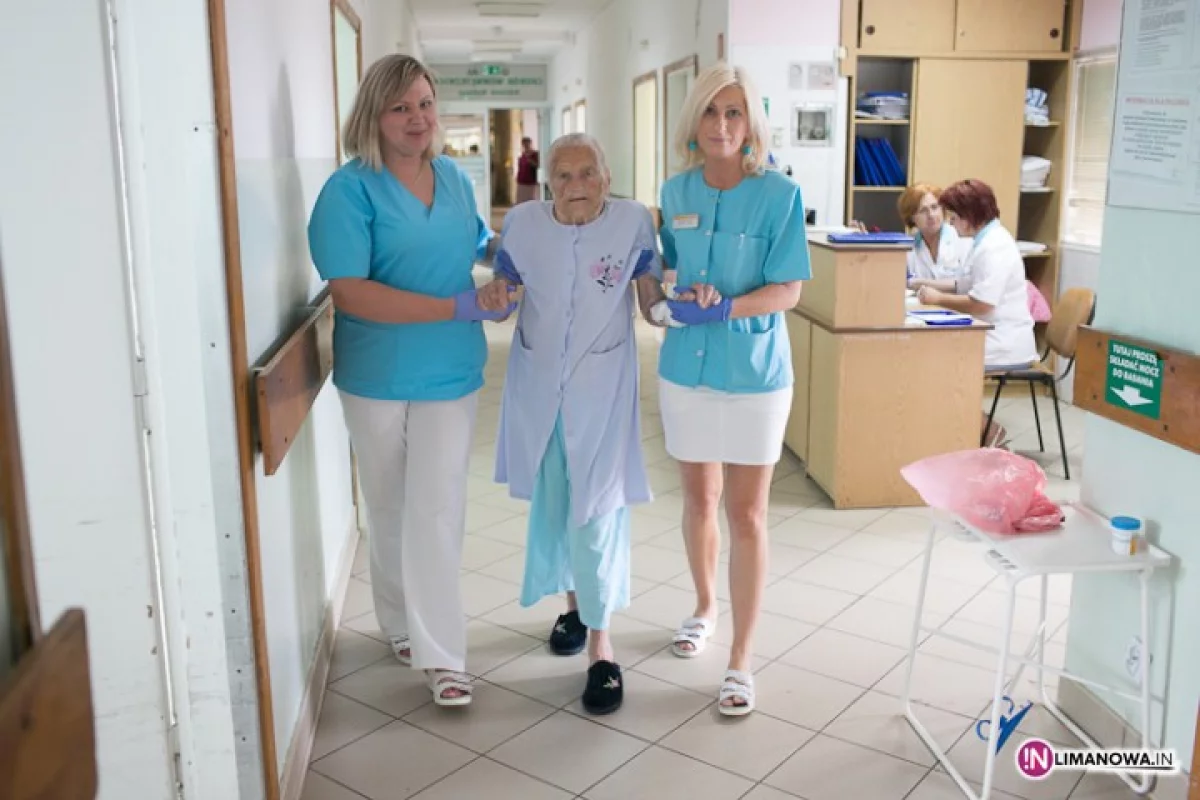 101-letnia pacjentka opuści szpital