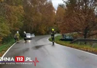 Utrudnienia na trasie Limanowa - Kraków przez plamę oleju - zdjęcie główne