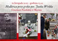 Zapraszamy na wspólną modlitwę przy grobie por. Janka Wróbla - zdjęcie główne