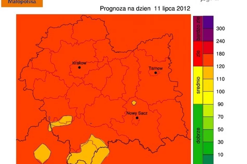 Ozon przekroczy poziom dopuszczalny - zdjęcie 2