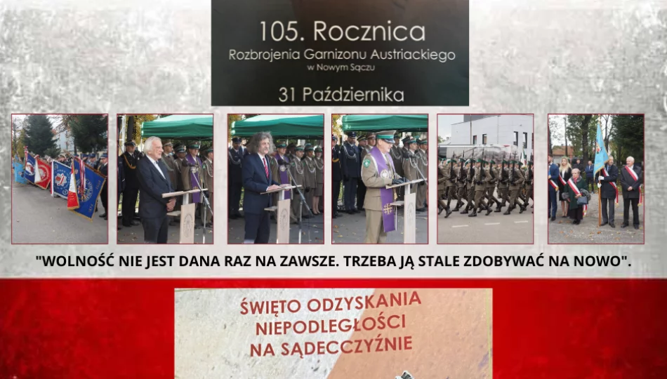 Wspólnie przeżyjmy Święto Odzyskania Niepodległości - felieton Janiny Firlej - zdjęcie 1