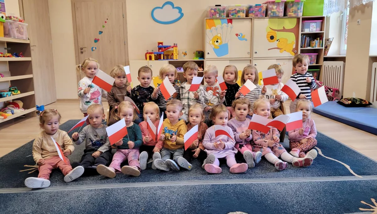 Święto Niepodległości w Miejskim Żłobku