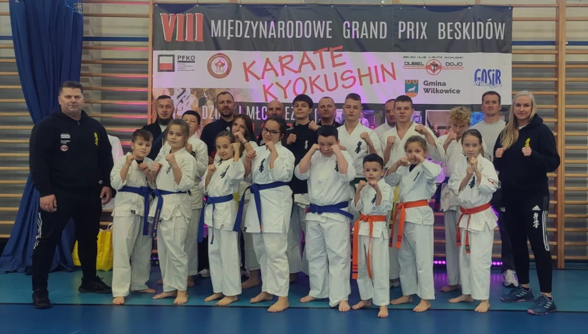 Kolejne medale dla karateków z Limanowskiego Klubu Kyokushin Karate
