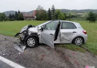 Zderzenie trzech samochodów - zdjęcie główne