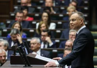 Orędzie prezydenta podczas posiedzenia Sejmu - zdjęcie główne