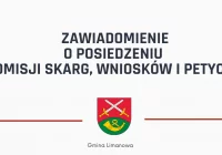 Posiedzenie Komisji Skarg, Wniosków i Petycji Rady Gminy Limanowa w dniu 16 listopada - zdjęcie główne