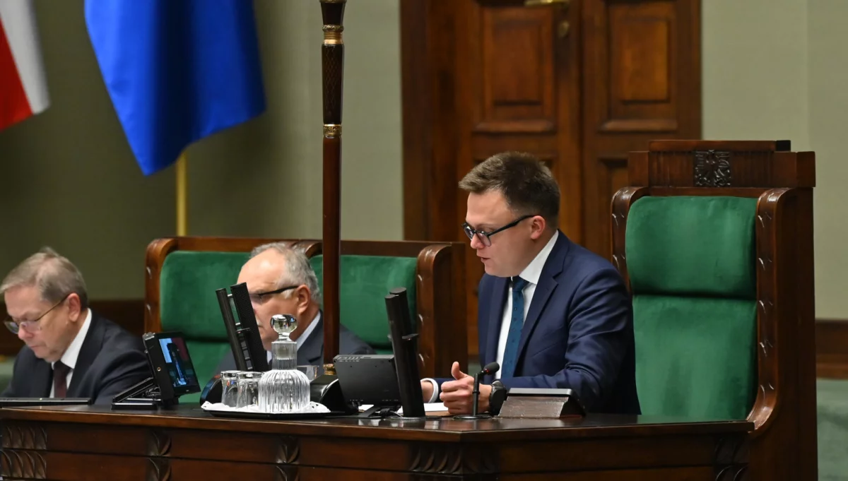 Marszałek Hołownia zapewnia o czekającym miejscu w Prezydium Sejmu dla PiS