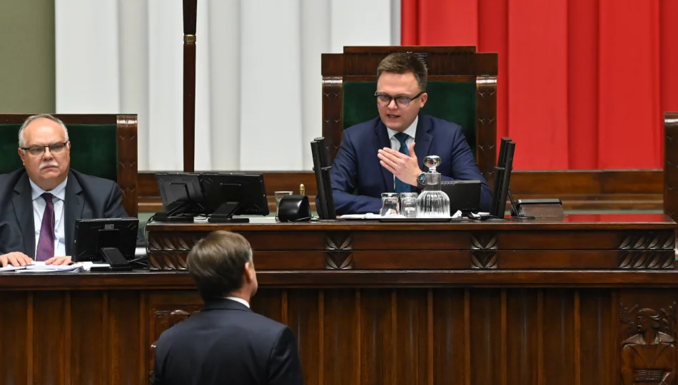 Sejm na żywo. Dziś informacja o "zaniechaniu urzędniczym na 4,7 mld euro" - zdjęcie 1