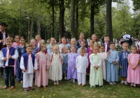 Dziecięca grupa Zespołu Regionalnego "Limanowianie" - zaproszenie na koncert finałowy - zdjęcie główne
