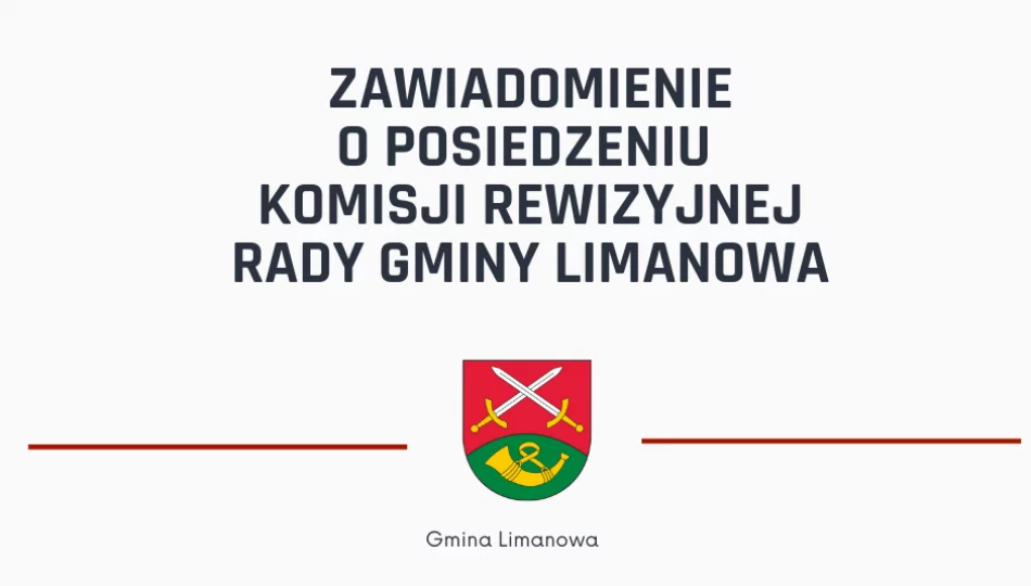 Posiedzenie Komisji Rewizyjnej Rady Gminy Limanowa-21 listopad - zdjęcie 1