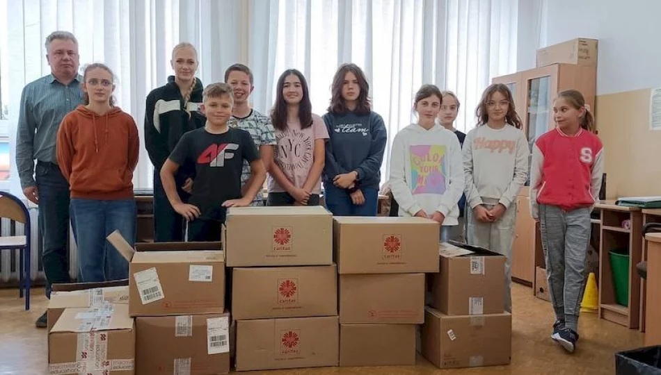 Społeczności szkolne wspierają dzieci z Bliskiego Wschodu - zdjęcie 1