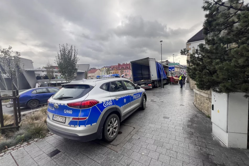 Rozładunek blokował ruch bez wiedzy GDDKiA - zdjęcie 2