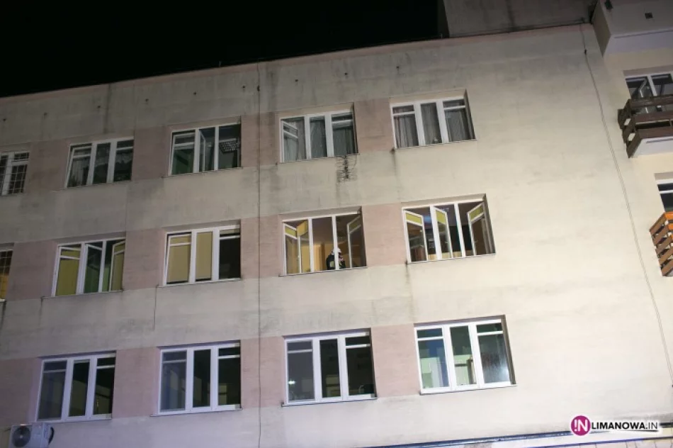 Pożar w szpitalu - ewakuacja pacjentów - zdjęcie 2