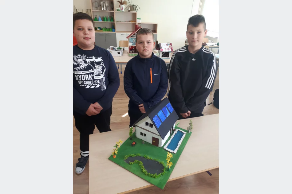 English HOUSE w wykonaniu dzieci z Nowego Rybia - zdjęcie 3