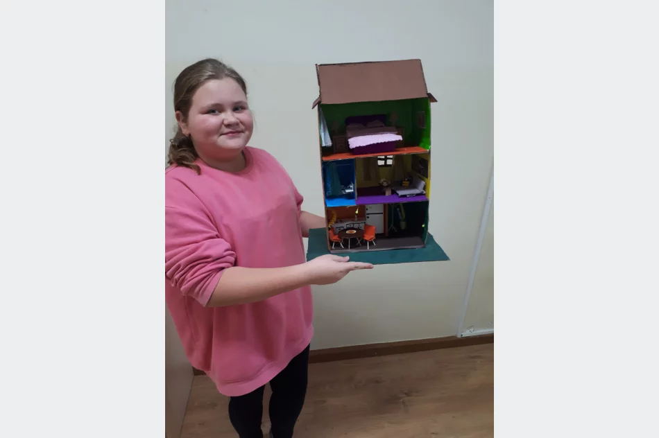 English HOUSE w wykonaniu dzieci z Nowego Rybia - zdjęcie 14