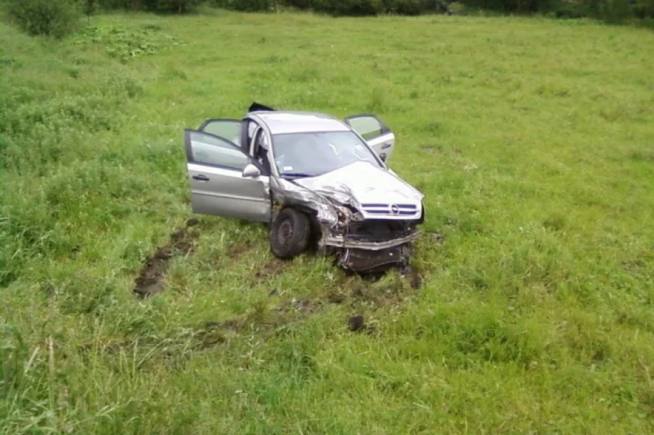 Zderzenie z osobówką i ciężarówką - zdjęcie 2