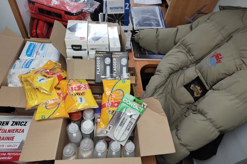 Pomoc z Limanowej dotarła do Ukrainy: 7. edycja akcji wsparcia - zdjęcie 10