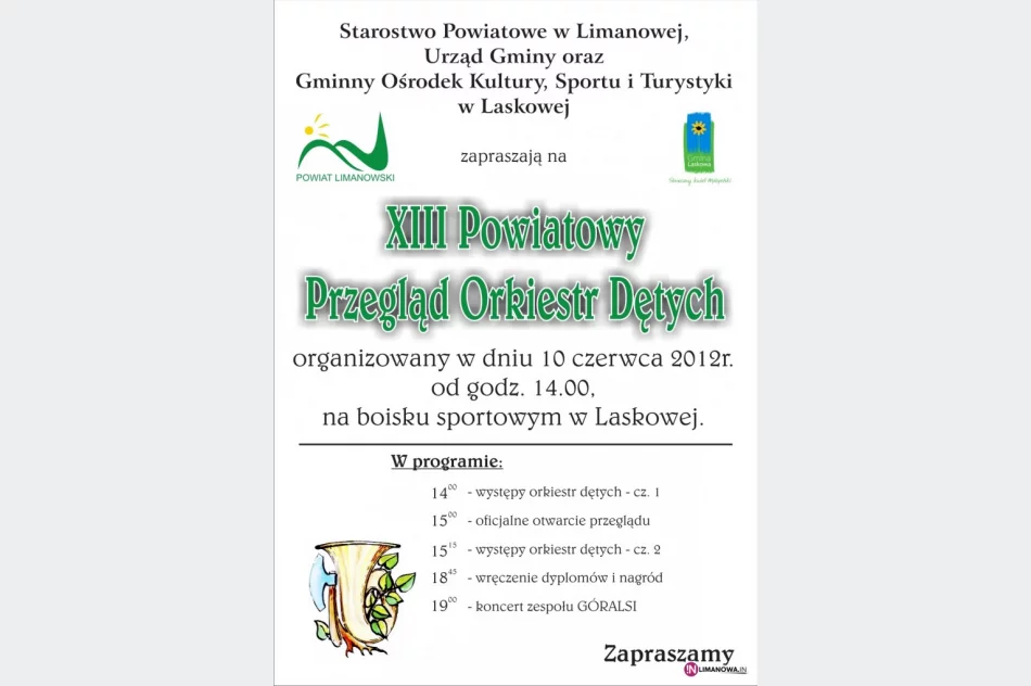 Już jutro Powiatowy Przegląd Orkiestr - zdjęcie 2