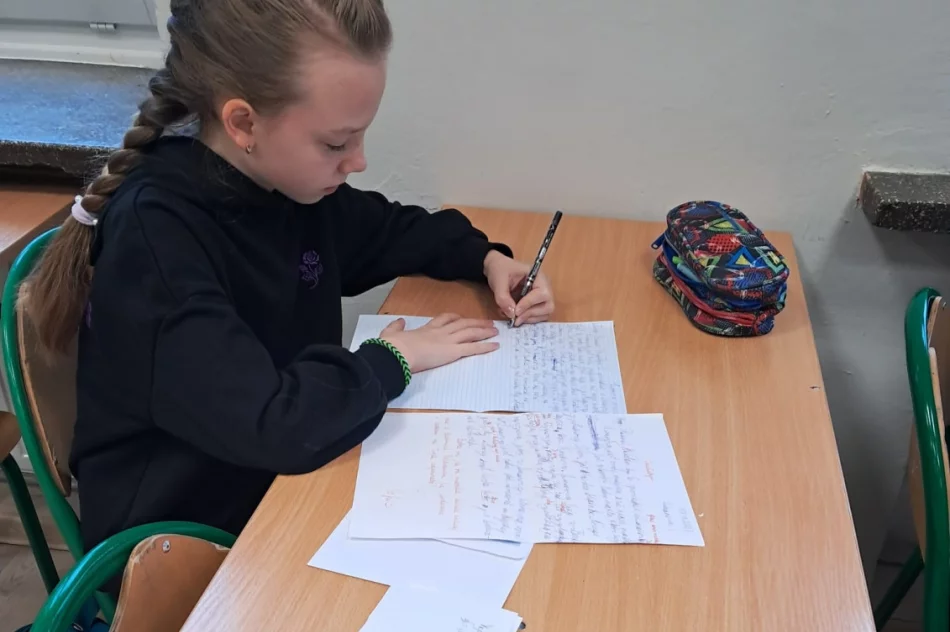 „Listy na Ukrainę” – część druga projektu edukacyjnego w Szkole Podstawowej nr 2 - zdjęcie 7