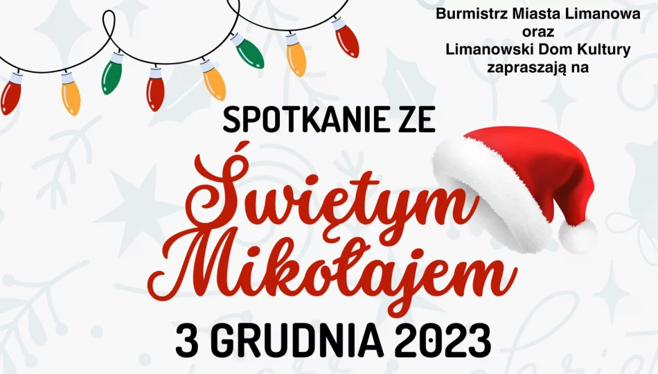 Niebawem wyjątkowe spotkanie ze Świętym Mikołajem! - zdjęcie 1