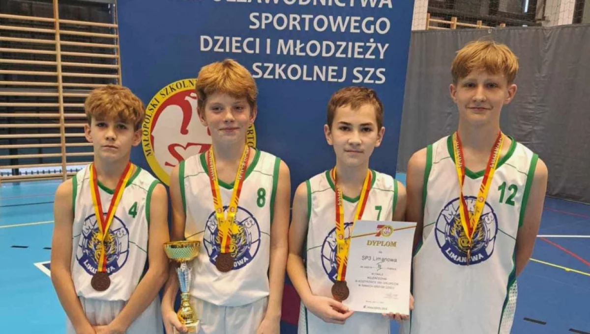 Sukces koszykarzy ze Szkoły Podstawowej nr 3