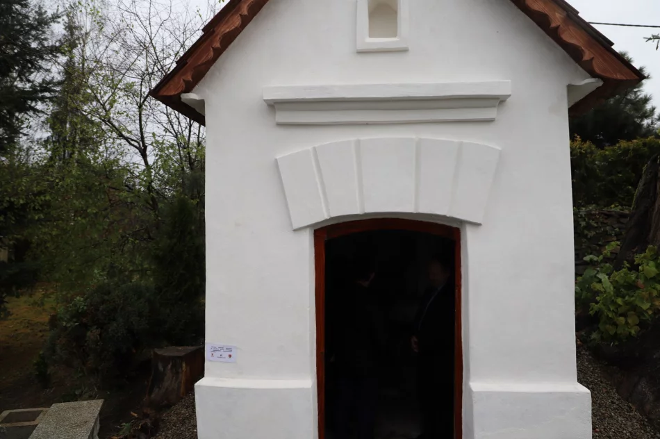 Odnowiono przydrożną kapliczkę w Kłodnem - zdjęcie 11
