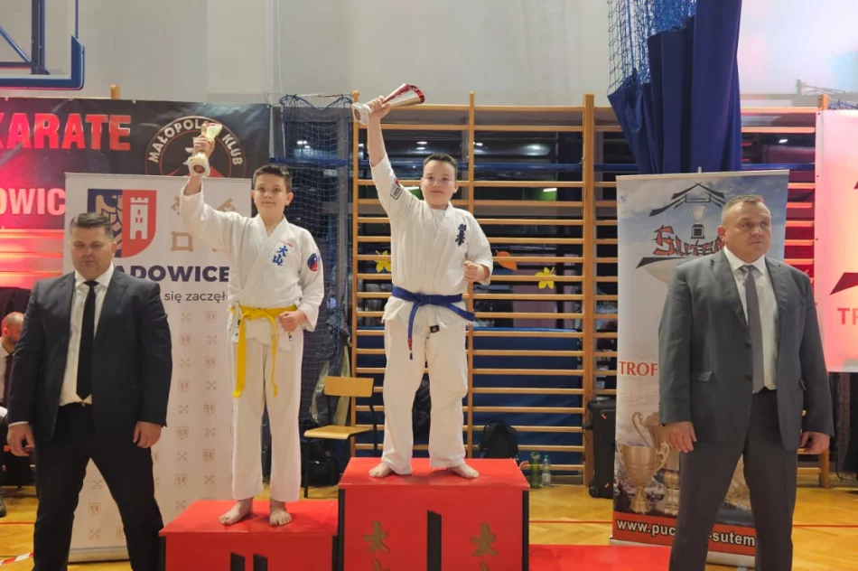 11 medali dla zawodników Limanowskiego Klubu Kyokushin Karate na turnieju Oyama Karate w Wadowicach - zdjęcie 7