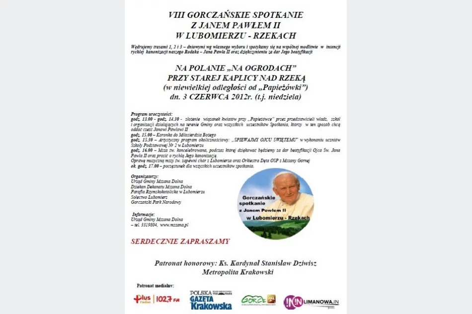 Koncerty w Szczyrzycu. Spotkanie w Lubomierzu - zdjęcie 2