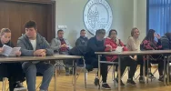 Uczniowie w zakładzie karnym - rozmawiali z osadzonym - zdjęcie 3