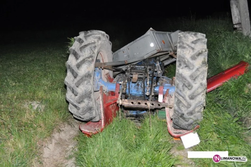 63-latek wyskoczył z ciągnika rolniczego - zdjęcie 2