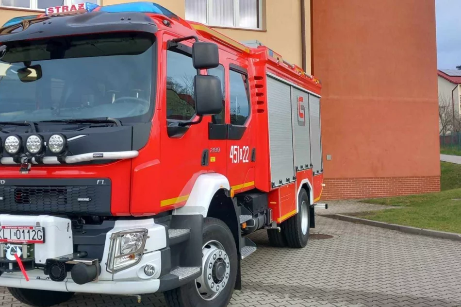 Nowy samochód ratowniczo-gaśniczy dla PSP w Limanowej - zdjęcie 7