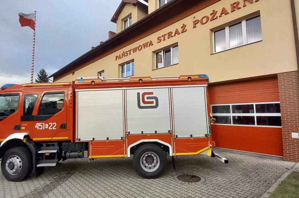 Nowy samochód ratowniczo-gaśniczy dla PSP w Limanowej - zdjęcie 8