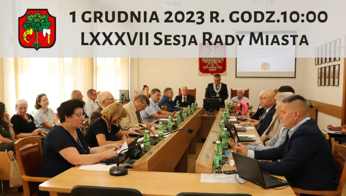 Sesja Rady Miasta Limanowa – 1 grudnia godz. 10:00